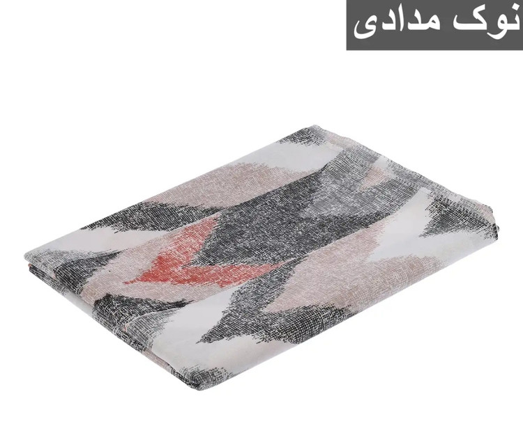 ملافه تشک مهمان همراه روبالشتی رنگ ثابت