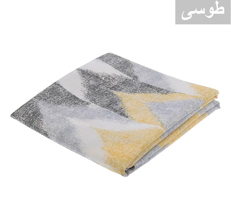 ملافه تشک مهمان همراه روبالشتی رنگ ثابت