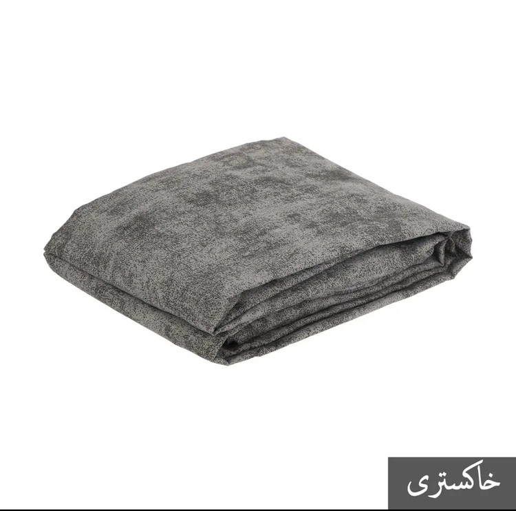 ملافه تشک مهمان همراه روبالشتی رنگ ثابت