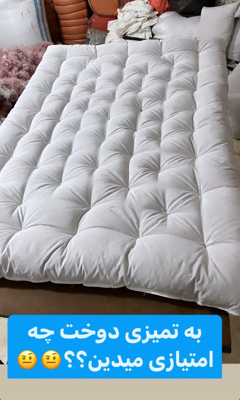 تشک الیاف دونفره درجه یک